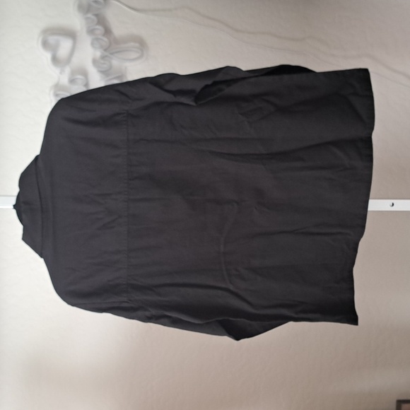 Tudor Court Haband Star-Studded Denim Jean Jacket 100% Cotton Black Size Large - Picture 3 of 8